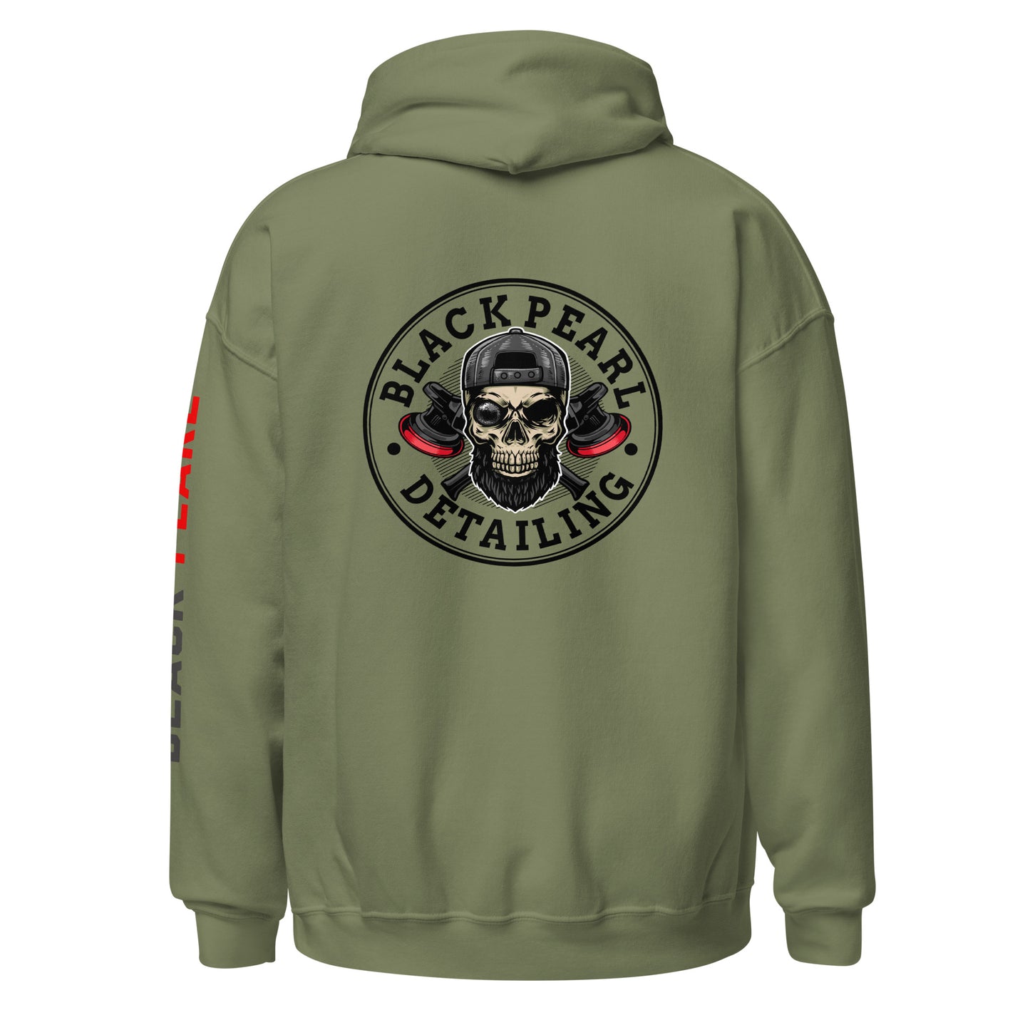 Sleeve Black Pearl (Unisex Hoodie)