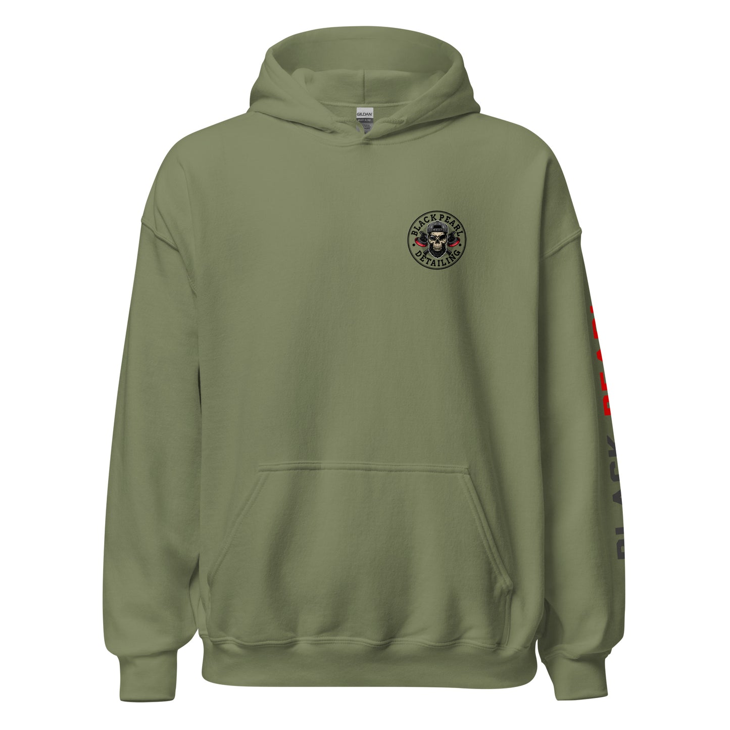 Sleeve Black Pearl (Unisex Hoodie)