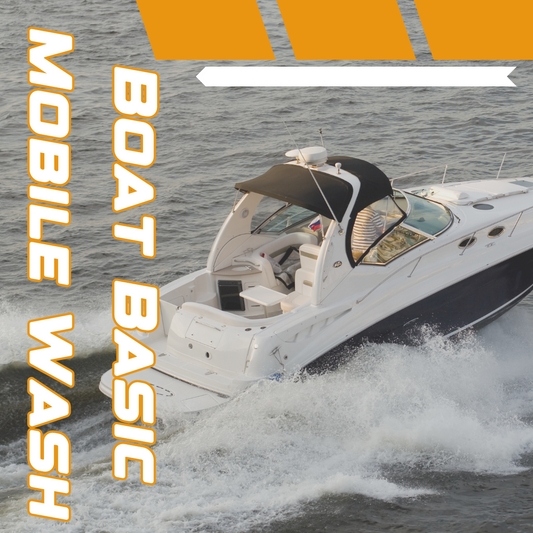 Basic Mobile Boat Detailing Package: